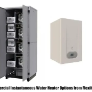 Commercial Instantaneous water heaters also know as on demand water heaters or tankless water heaters, which are gas fired from Flexiheat UK