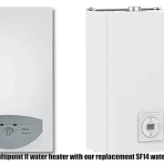 Main multipoint ff water heater with replacement SF14 water heater from Flexiheat UK